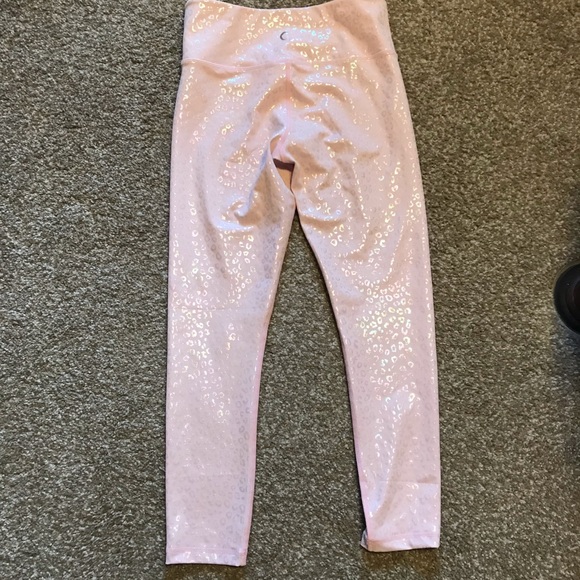 ZYIA Pants & Jumpsuits Zyia Active Pink Leopard Unicorn